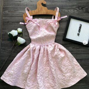 Trixxi Pink Bow Dress Size XL